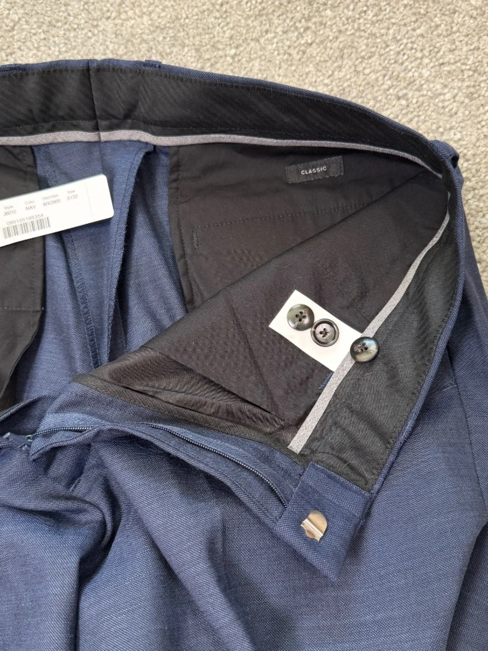 J. Crew elastane possible display